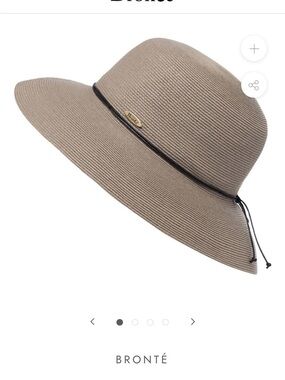 Brontë Anna Wide Brim Sun Hat - Tan